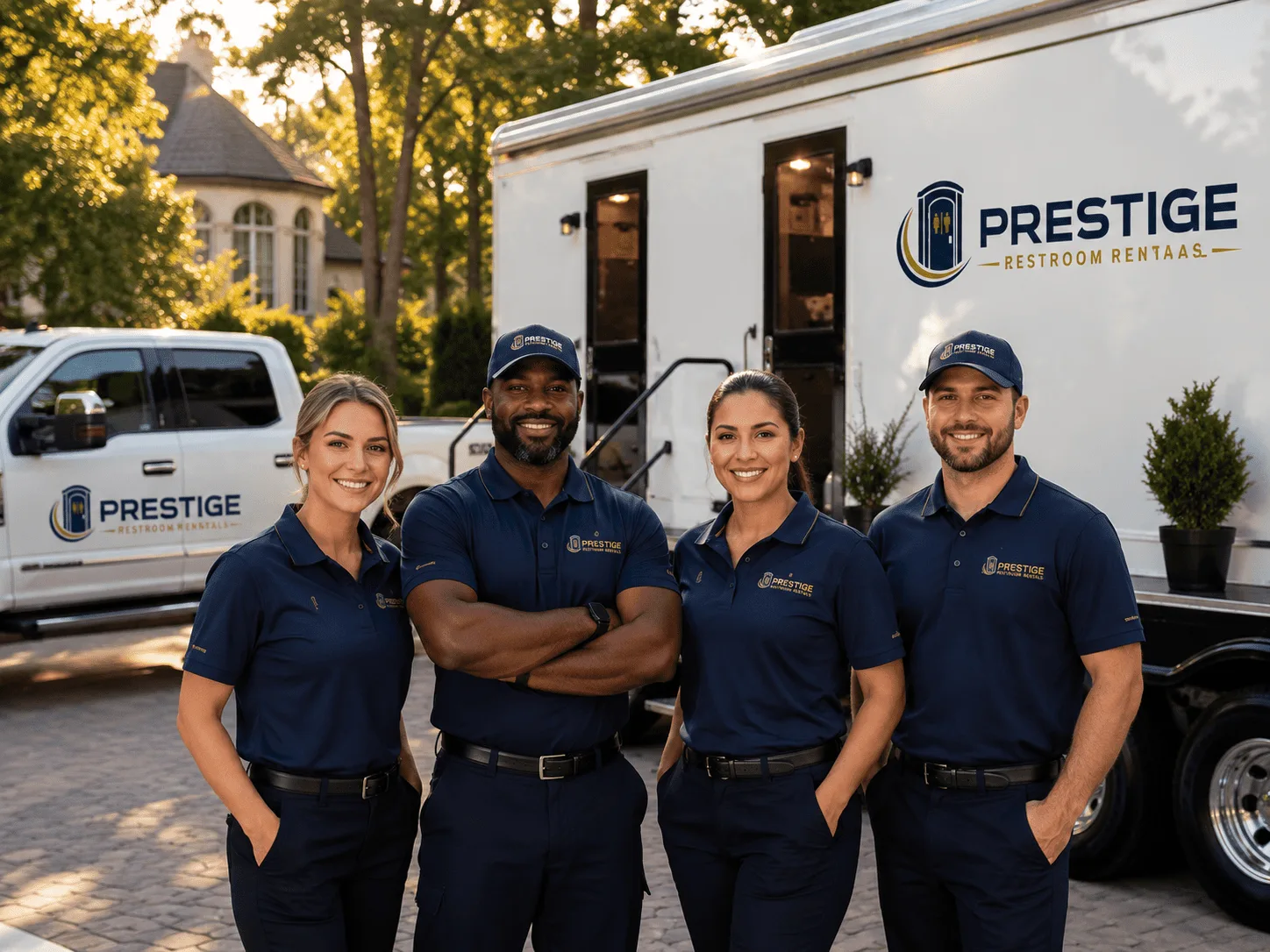 Trusted Luxury Portable Restrooms company in Columbus, ND